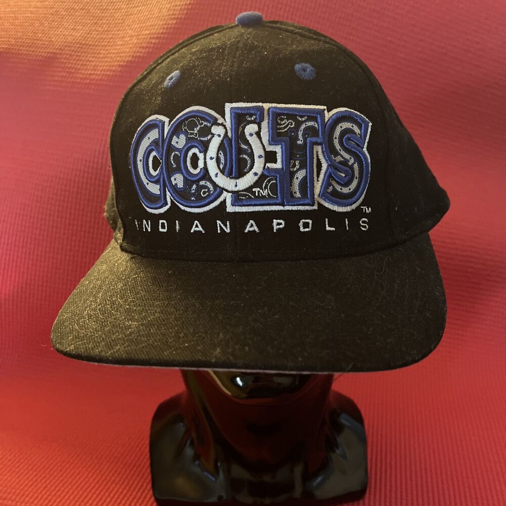 Vintage Rare Indianapolis Colts Snapback Hat Cap Drew Pearson NWT WOW 1990's